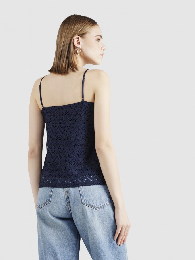 Shirt Woman Navy Blue Vero Moda