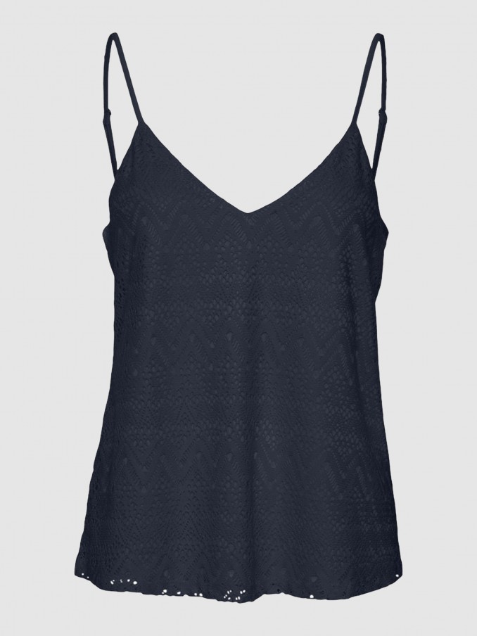Shirt Woman Navy Blue Vero Moda