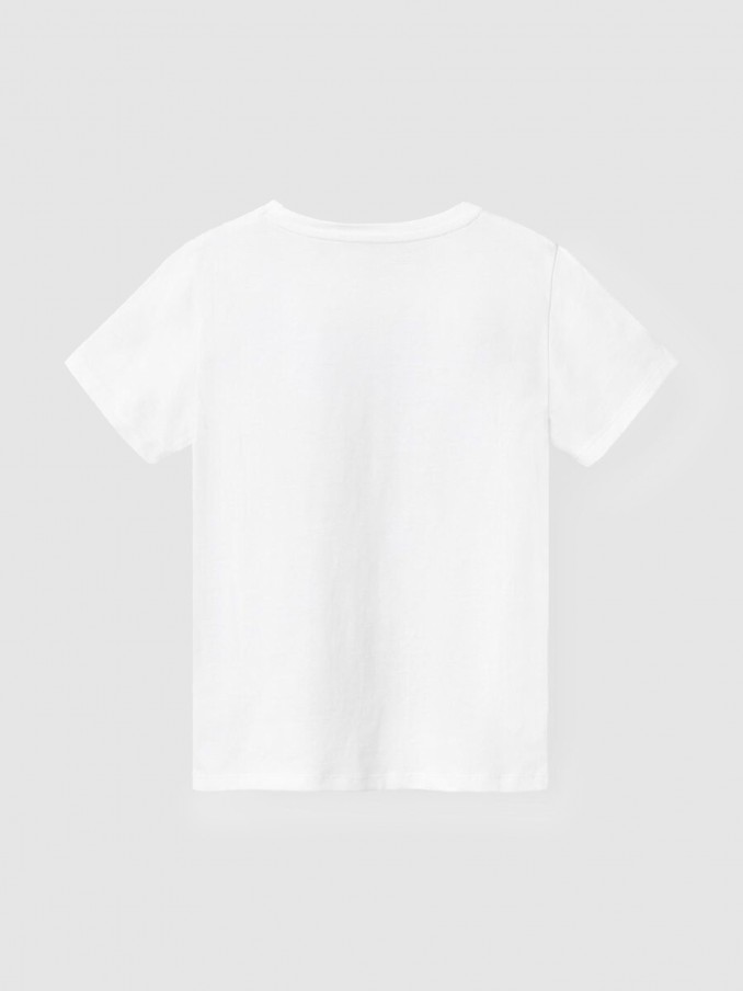 Camiseta Niño Blanco Name It