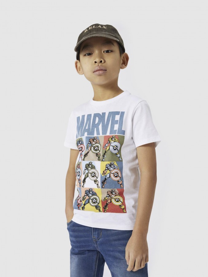 Camiseta Niño Blanco Name It