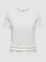 T-Shirt Mulher Onlfilippa Life S/s Tassel Top Jrs Only T-Shirt Mulher Onlfilippa Life S/s Tassel Top Jrs Only