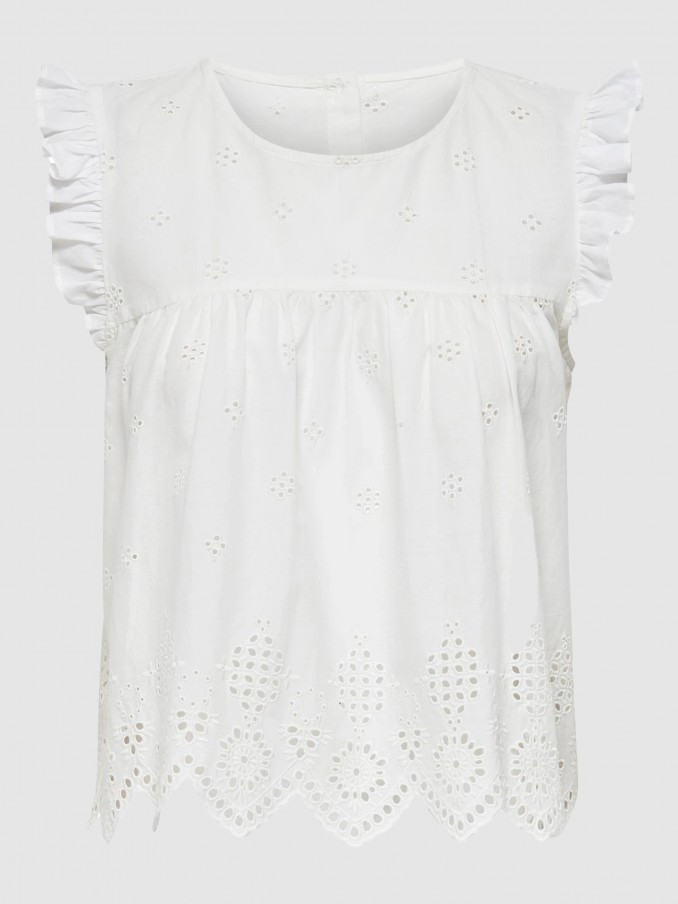 Blusa Mujer Blanco Only