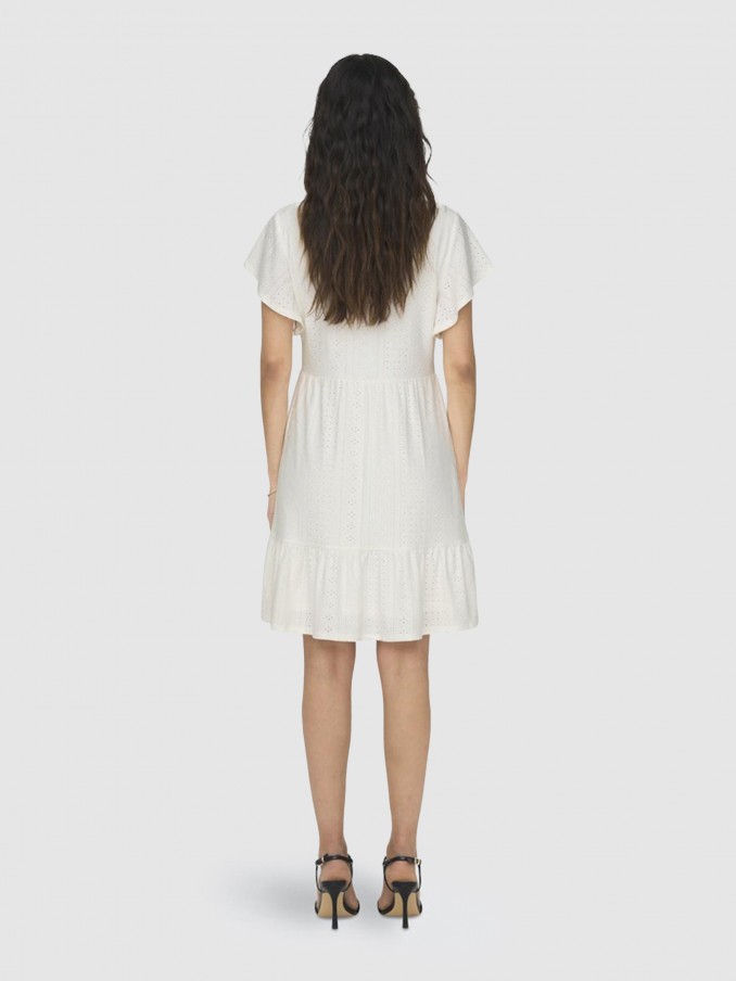 Vestido Mujer Blanco Only