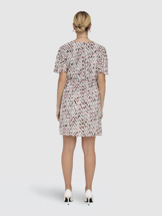 Dress Woman Multicolor Only