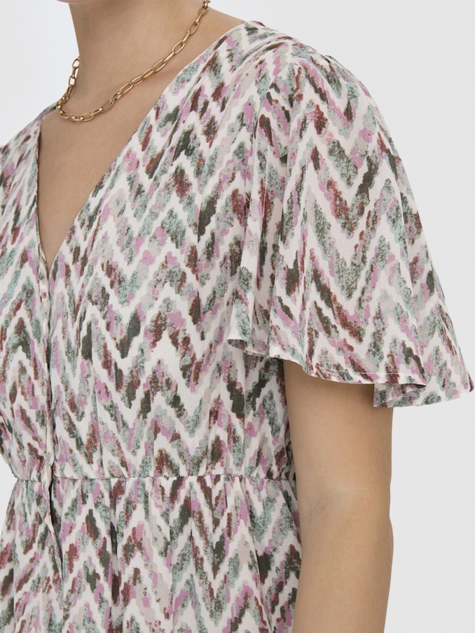 Dress Woman Multicolor Only