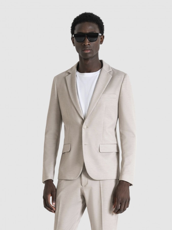 Blazer Hombre Beige Antony Morato