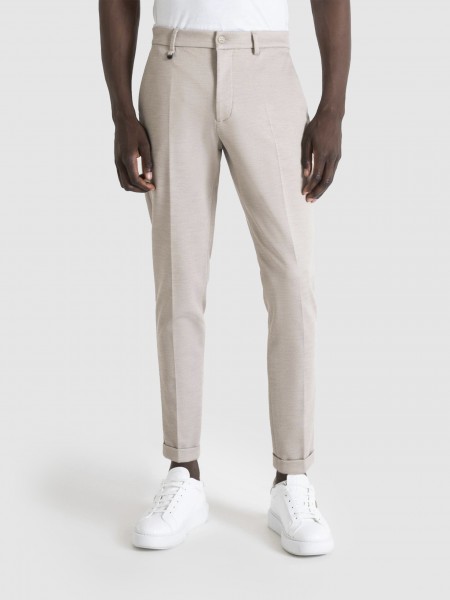 Pantalones Hombre Beige Antony Morato