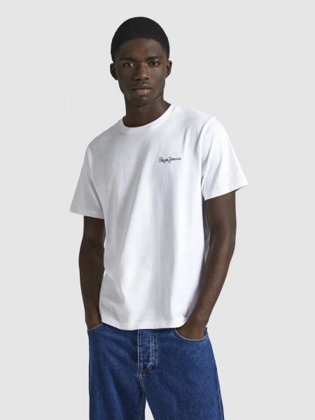 Camiseta Hombre Blanco Pepe Jeans London