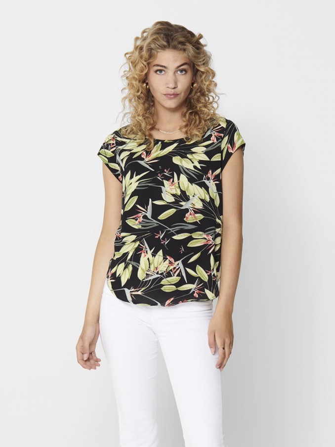 Blusa Mujer Negro Only