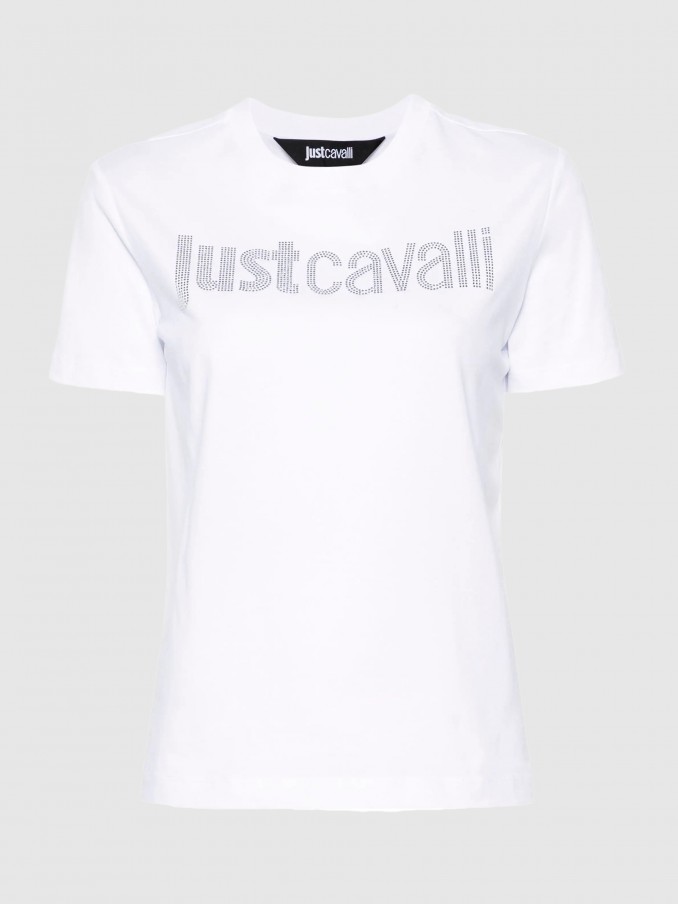 Camiseta Mujer Blanco Just Cavalli