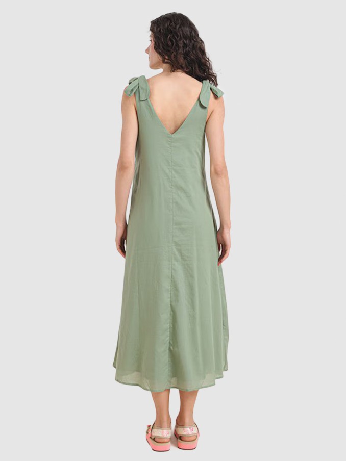 Dress Woman Green Vero Moda