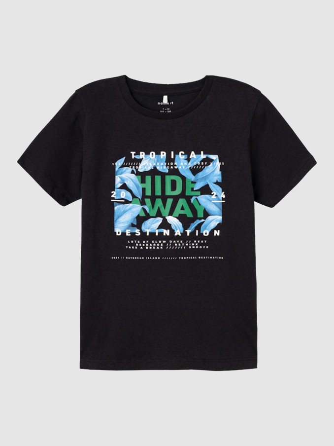 T-Shirt Boy Black Name It
