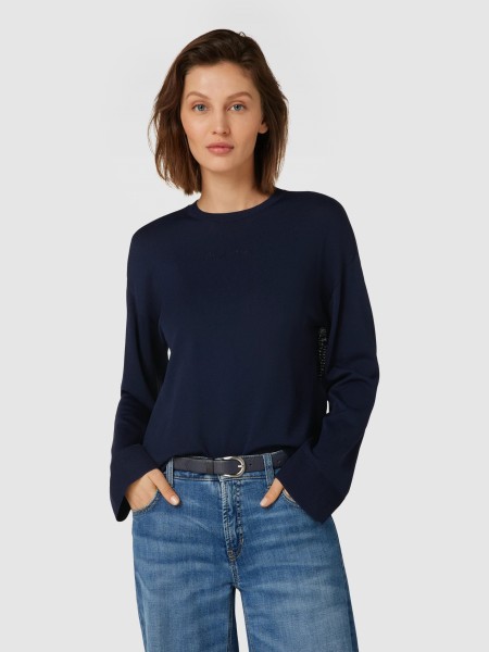 Pullover Woman Navy Blue Armani Exchange