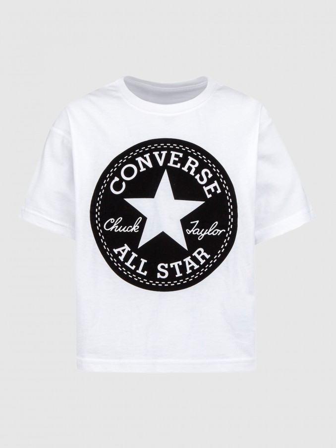 T-Shirt Girl Converse