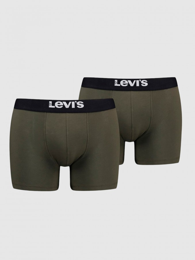 Underpants Man Green Levis