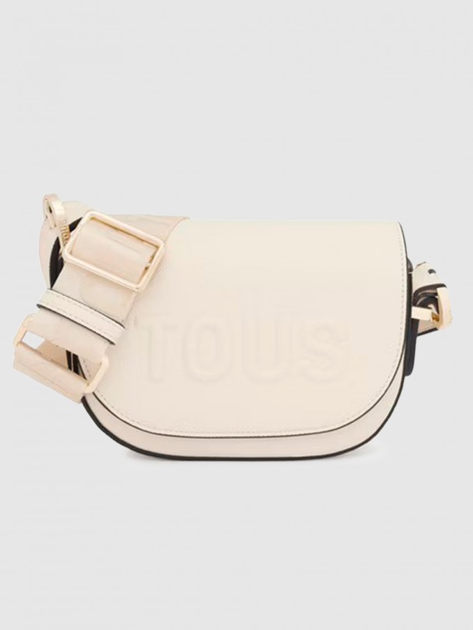 Bolsos de Hombro Mujer Crema Tous