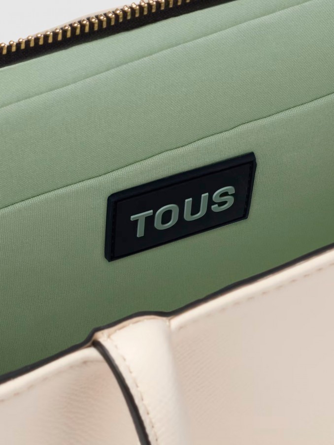 Bolsos de Mano Mujer Crema Tous