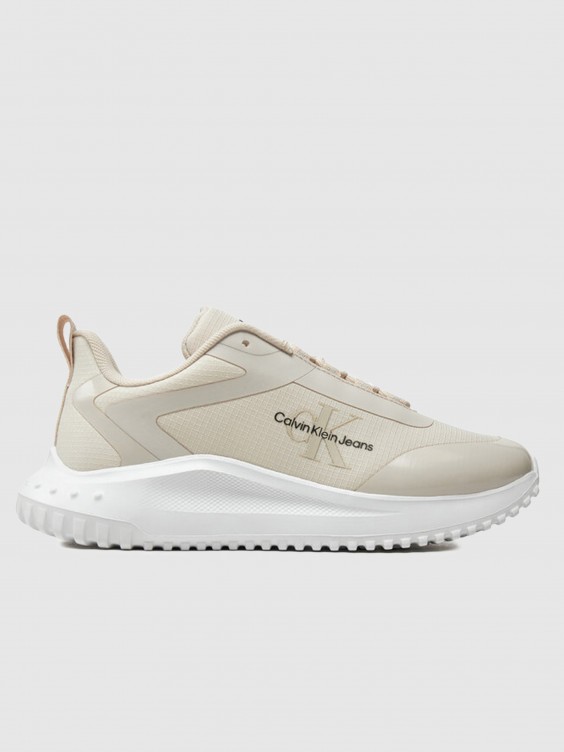 Tenis Mujer Calvin Klein Crema Mellmak