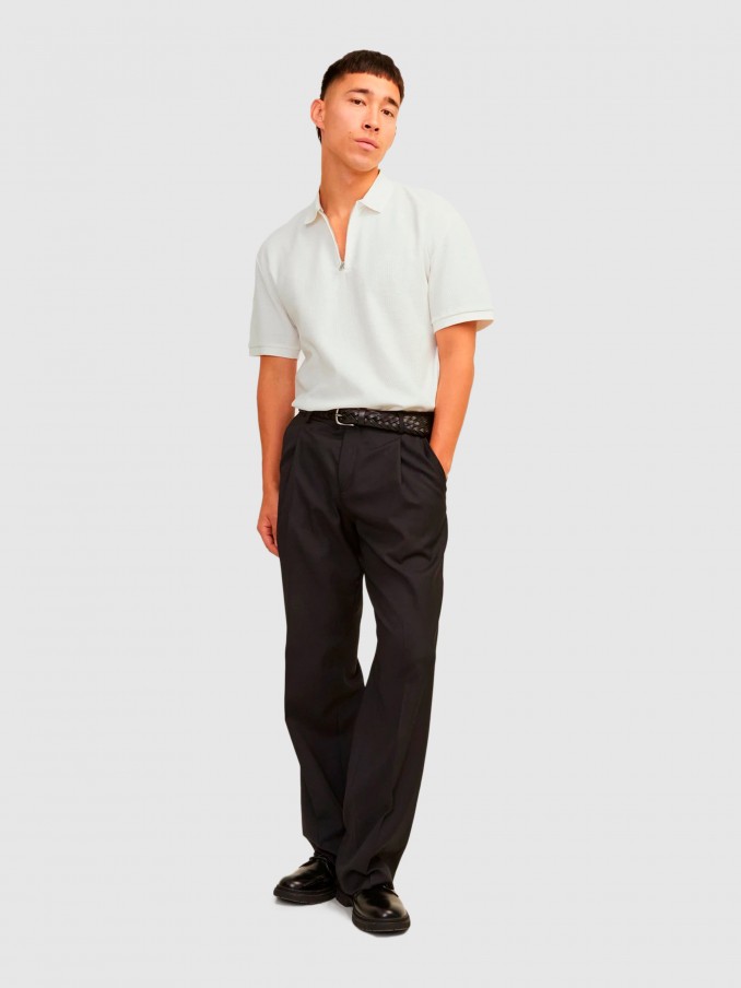 Polo Shirt Man Cream Jack & Jones