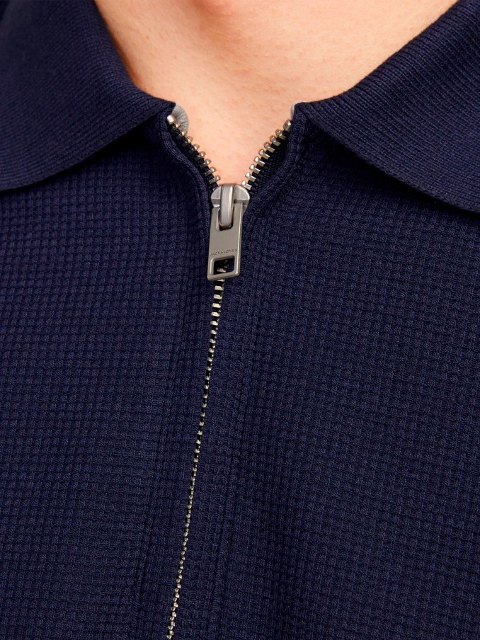 Polo Shirt Man Dark Blue Jack & Jones