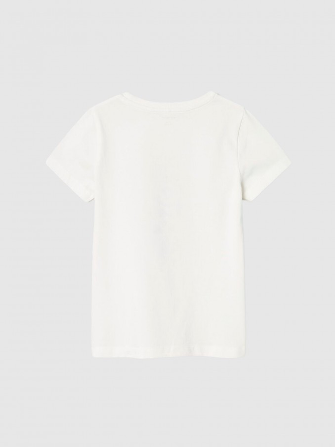 T-Shirt Girl White Name It