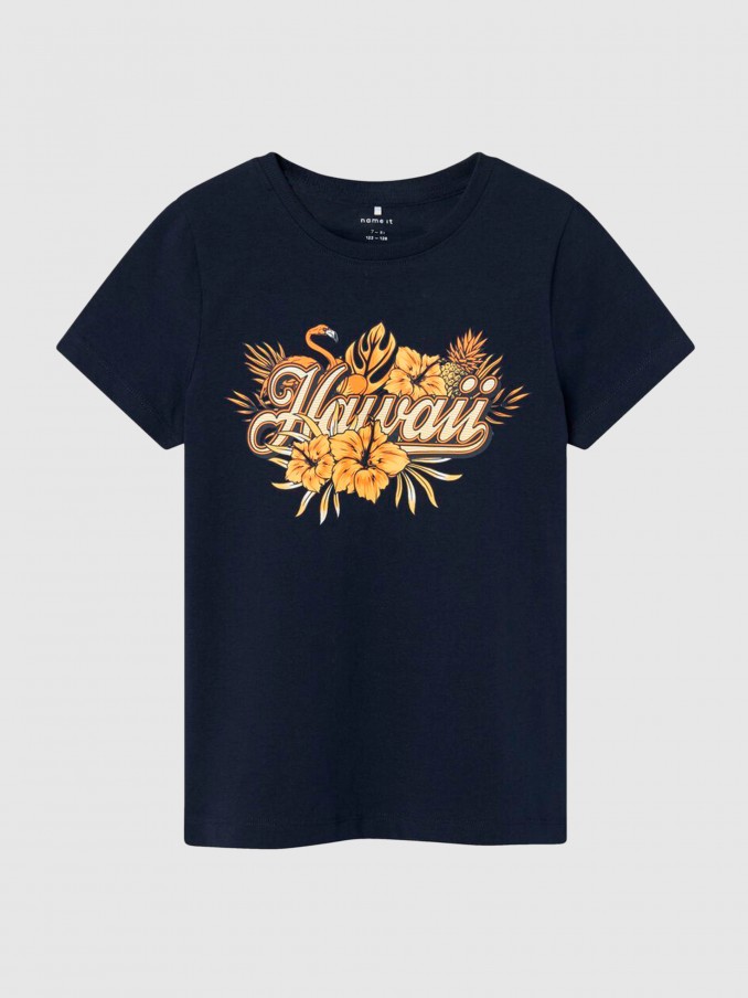 T-Shirt Girl Black Name It