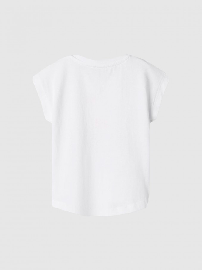 Camiseta Niña Blanco Name It