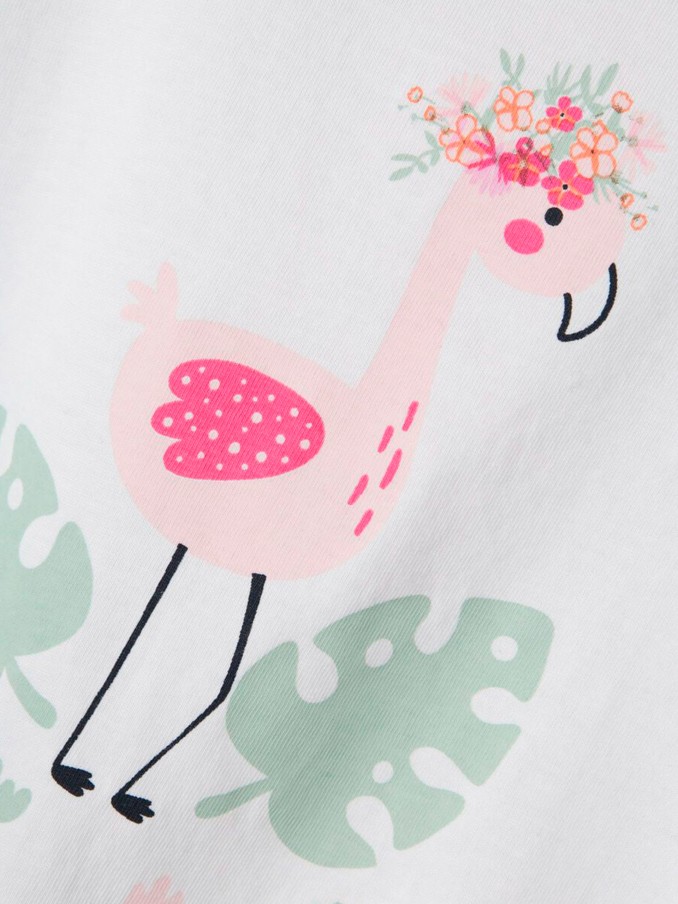Camiseta Niña Blanco Name It
