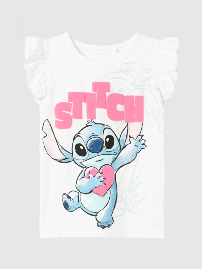 T-Shirt Girl White Name It