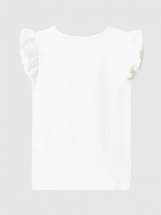 T-Shirt Girl White Name It