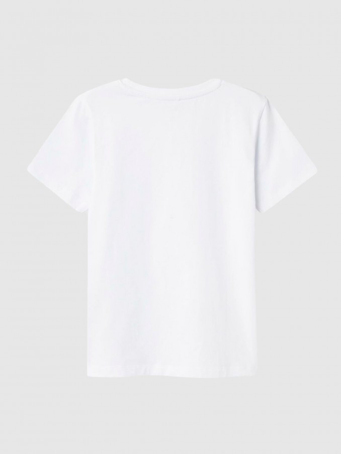 T-Shirt Boy White Name It