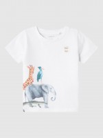 Camiseta Niño Blanco Name It Camiseta Niño Blanco Name It