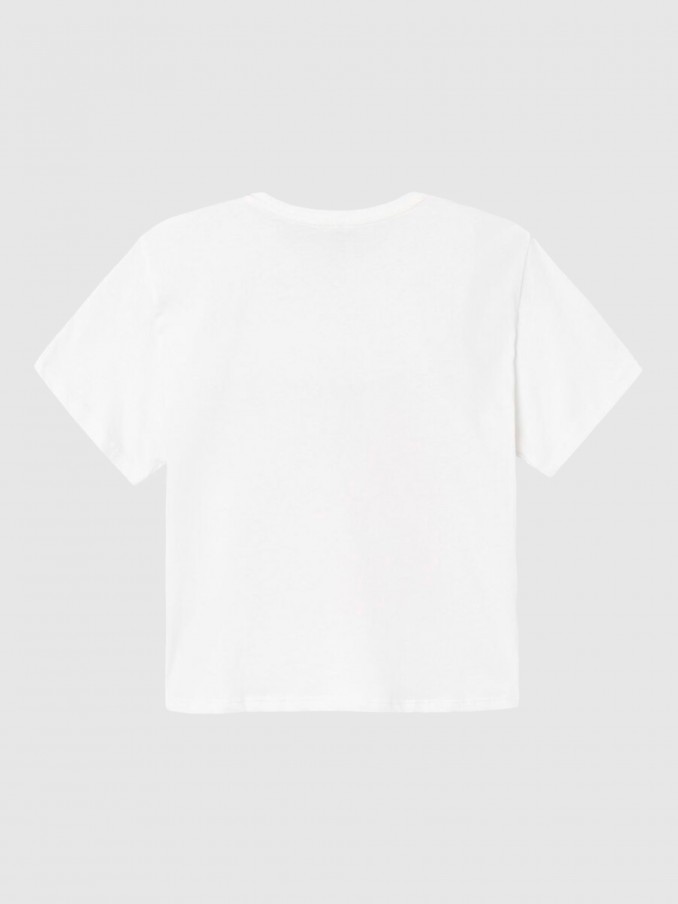 T-Shirt Girl White Name It