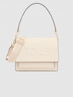 Bolsos de Hombro Mujer Crema Tous Bolsos de Hombro Mujer Crema Tous