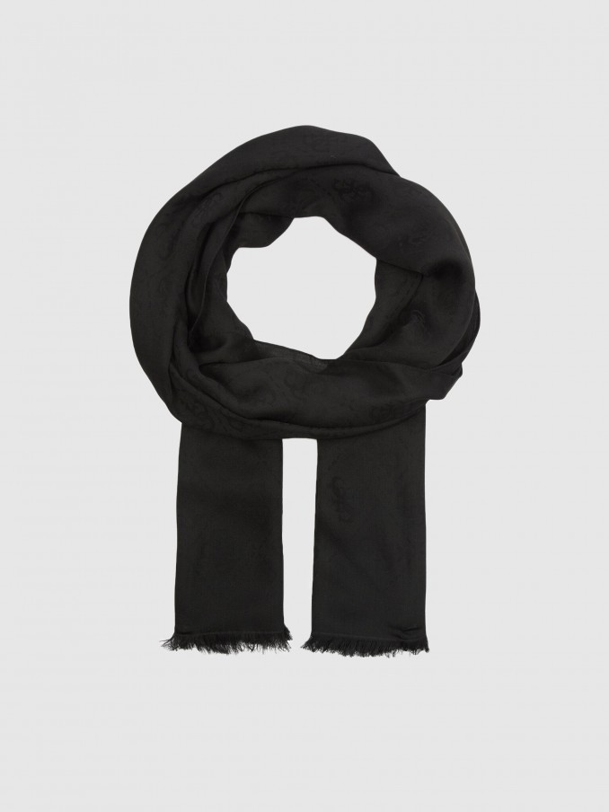 Scarves Woman Black Guess