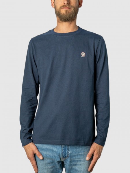 Pullover Man Navy Blue Westrags