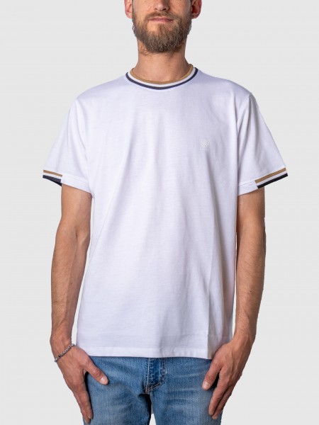T-Shirt Man White Westrags