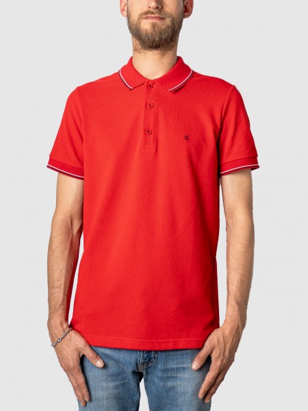 Polo Shirt Man Red Westrags