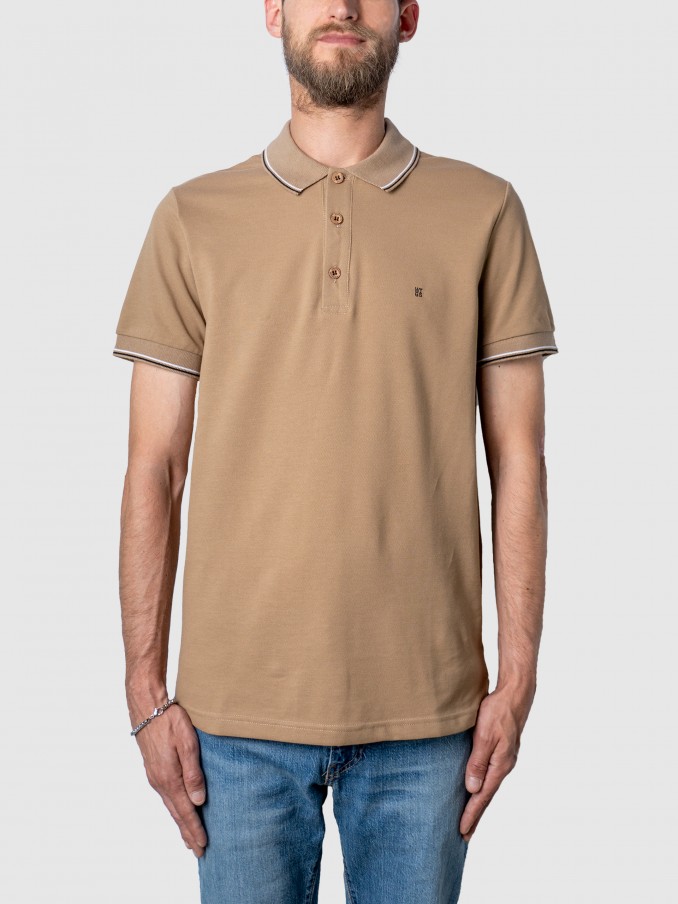 Polo Shirt Man Beige Westrags