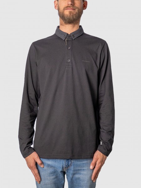 Polo Shirt Man Black Westrags