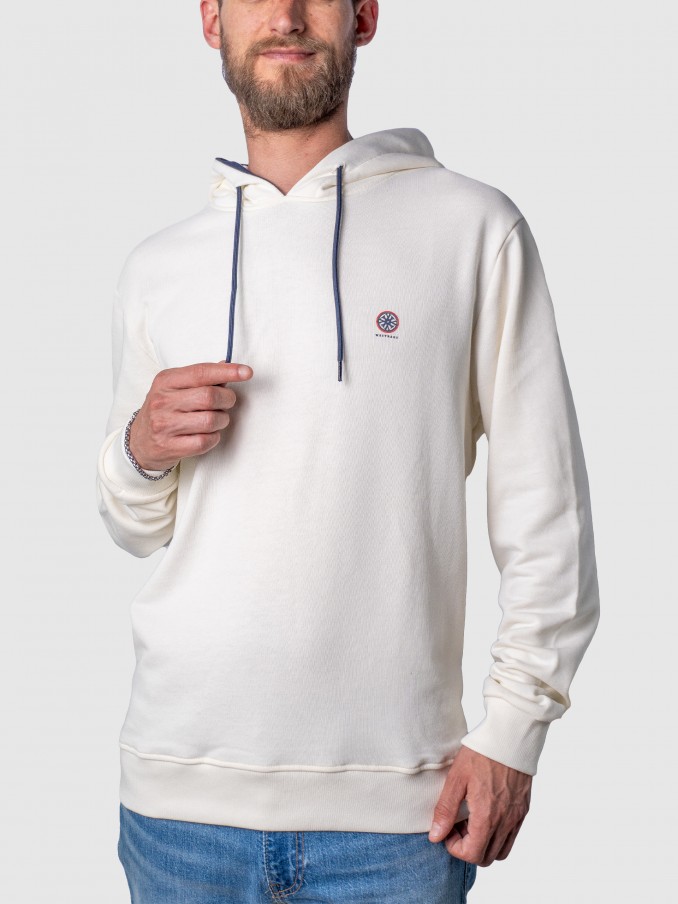 Jumper Man White Westrags