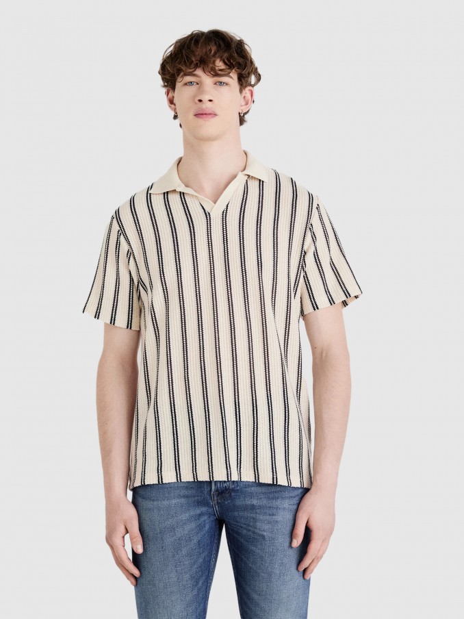 Polo Hombre Beige Jack & Jones