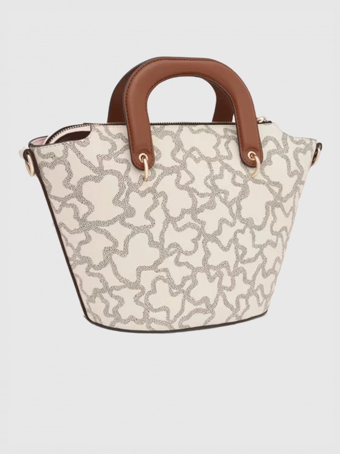Bolso Mujer Crema Tous