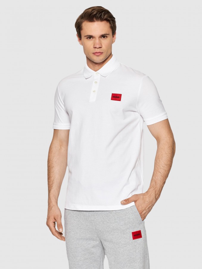 Polo Shirt Man White Hugo Boss