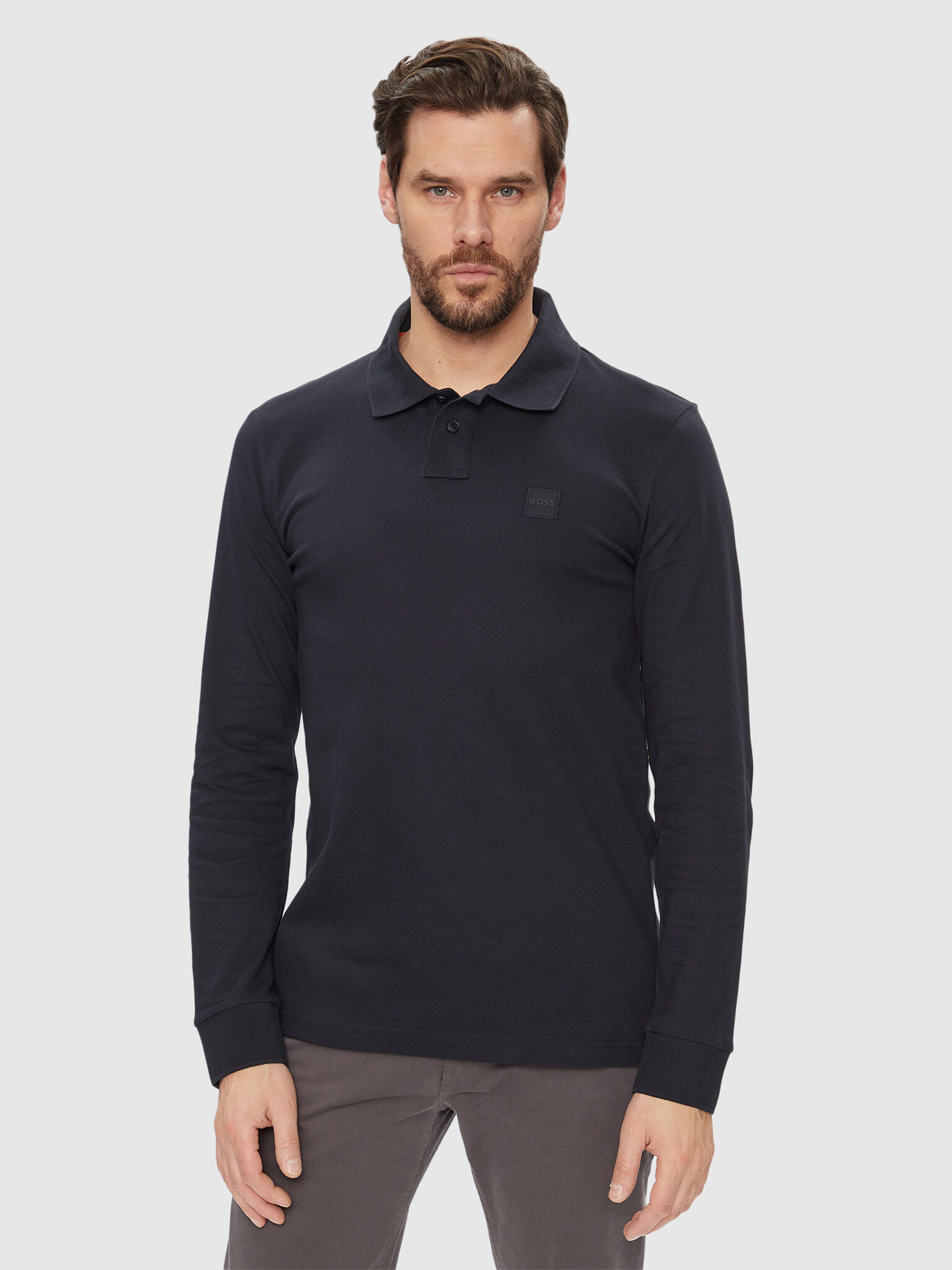 Polo Shirt Man Boss Orange