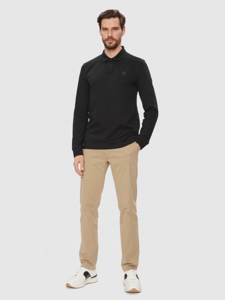 Polo Shirt Man Boss Orange
