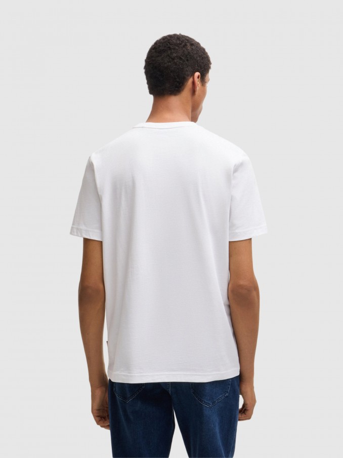 T-Shirt Man Boss Orange