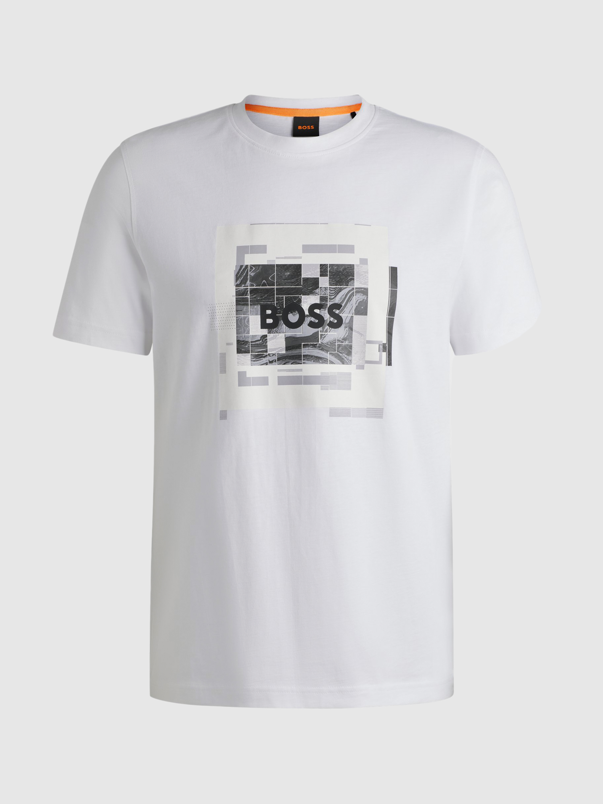 T-Shirt Man Boss Orange