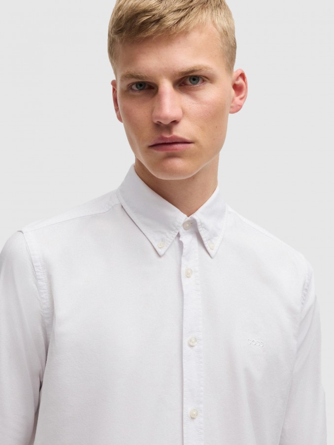 Camisa Hombre Boss Orange