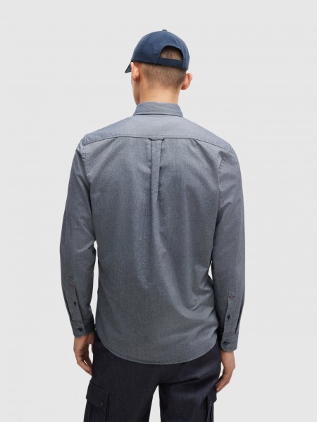 Camisa Hombre Boss Orange